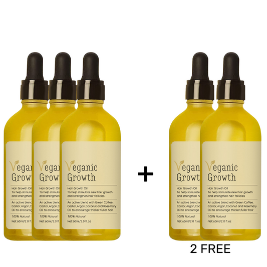 3+2 (Free) Veganic Hair Growth Oil